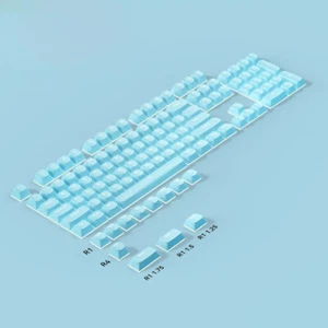 Black XVX Shine through Ball Shape Keycaps Set fits MX Mechanical Keyboards - Picture 1 of 10