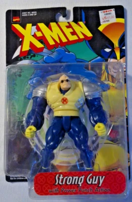 ToyBiz X-Men Strong Guy 1998 de colección con acción Power Punch nuevo en caja Foto 1 de 4