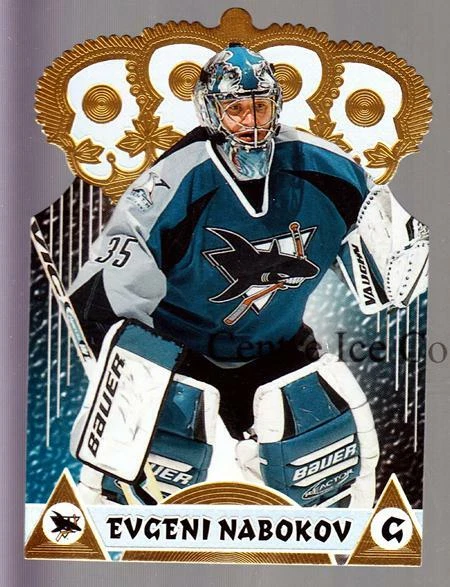 2001-02 Pacific Gold Crown Die-Cuts #19 Evgeni Nabokov - Image 1 of 1