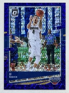 JJ Redick 2020-21 Panini Donruss Optic Purple Fast Break Prizm /95 #32 Pelicans - Picture 1 of 2