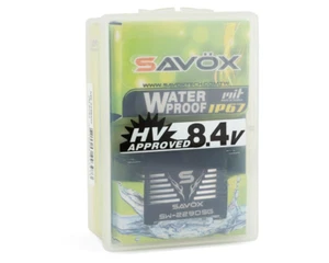Servo digital Savox impermeable premium alto voltaje sin escobillas SAVSW2290SG-BE - Imagen 1 de 2