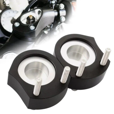 Handlebar Riser Spacer Kit For Kawasaki ZX-14R ZZR 1400 2006-2018 Handle Bar New - image 1 of 4