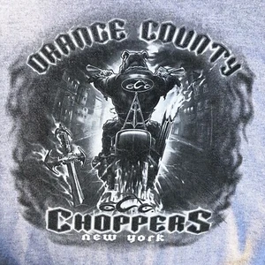 Orange County Choppers New York Sweatshirt Gray Size XL - Picture 1 of 6