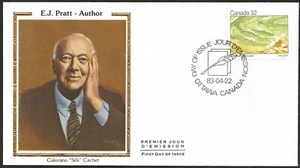 🍁Canada #979 "CANADIAN WRITERS" Brand New 1983 Colorano Silk Issue - Picture 1 of 2