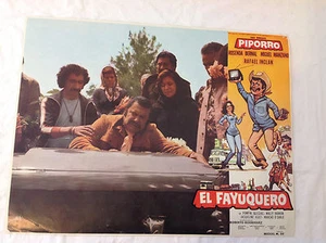 RARE VINTAGE MEXICAN MOVIE POSTER 1979 El Fayuquero Piporro Rafael Inclan - Picture 1 of 2