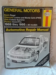 General Motors 1988-1995 Haynes Repair Manual: Buick, Chevy, Olds, Pontiac excel - Picture 1 of 4