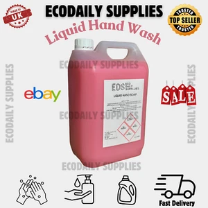 Luxury 5L Liquid Hand Wash Soap bulk fill for dispensers gentle best aqua - Picture 1 of 1
