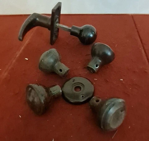 Vintage Bakelite Door Handles Cover