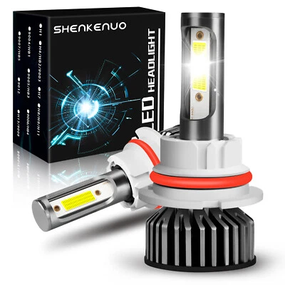 For Ford Bronco 1992-1996 6000K LED Headlight High / Low Beam Super Bright Bulbs - Image 1 of 4