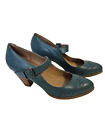 Chaussures Mary Jane à talons bleus poussiéreux Chelsea Crew. Taille 41 (10-10,5)