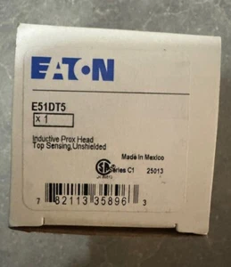 NEU E51DT5 SCHNEIDHAMMER INDUKTIV PROX NUR KOPF TOP SENSING UNGESCHÜTTELT - Bild 1 von 7