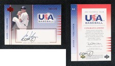 2003 Upper Deck USA Baseball Team Signatures Blue Ink /250 Justin Verlander Auto
