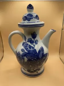Formalities Chinese blue and white tea cattle - Picture 1 of 7