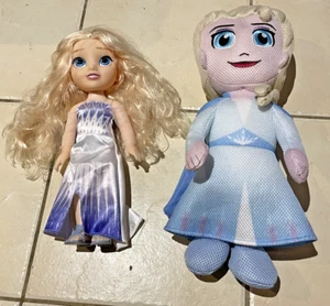 Disney Frozen Elsa Doll & Wahu Aqua Pals Frozen Elsa Aquatic Waterproof Doll - Picture 1 of 10