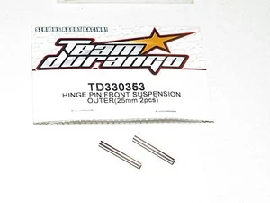 Pin de bisagra suspensión frontal exterior Team Durango DEX210V3 TD330353 25 mm (2) - Imagen 1 de 1