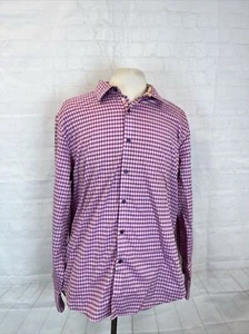 Robert Graham Men's Pink Plaid Cotton Dress Shirt 2XL $195 - Picture 1 of 10