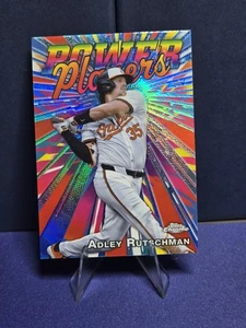 2025 Topps Chrome Baseball Power Players PP-5 Adley Rutschman,Baltimore Orioles - Picture 1 of 4