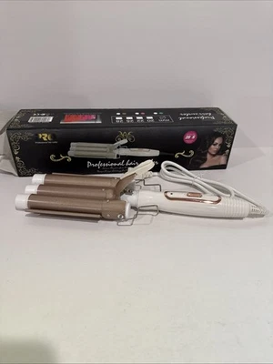 Rizadores de pelo profesionales 3 barriles Pro Curl - CAJA ABIERTA Foto 1 de 4