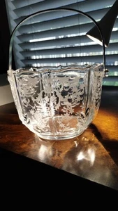 fostoria navarre handled ice bucket - Picture 1 of 2