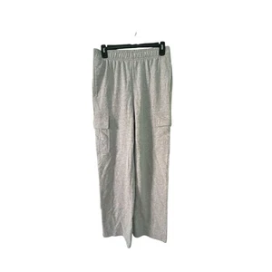 AUTOMET Heather Gray Wide Leg Sweatpants Athletic Pants Womens XS *NEW* - Picture 1 of 7