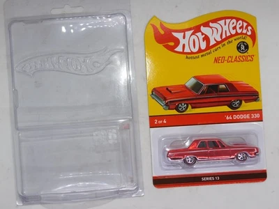 2014 Hot Wheels RED 64 DODGE 330 Redline Club RLC Neo Classics LOWER # 454/03000 - Image 1 of 4