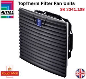 New Rittal Filter Fan SK 3241.108 TopTherm Filter Fan Units - Picture 1 of 12