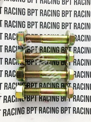 4x 2005 2014 Ford Mustang Front Strut Shock Bolt Kit 10.9 Hardened Flange - Image 1 of 4