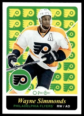 2015-16 O-Pee-Chee Retro Wayne Simmonds Philadelphia Flyers #378 R138 - Image 1 of 2