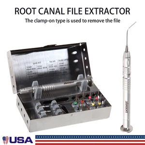 Dental Root Canal File Extractor Kit Endo Broken File Removal Instrument Set DS - Picture 1 of 24