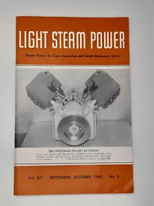 Vintage Light Steam Power Magazine Vol 15 Sep to Oct 1966 (No5) - Rarely Listed - Picture 1 of 6
