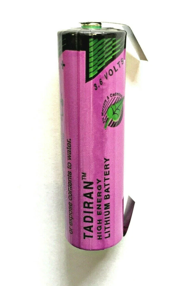 BATTERIA PILA LITIO TADIRAN SL760 AA LS14500 ER14505 3,6V 2200 mAh C/ LAMELLE