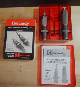Hornady .243 Win FL 2-Die-(044244)-antiguo-NOS MÁS FOTO - Imagen 1 de 2