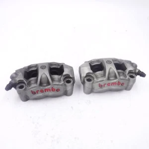Pair Brembo M50 Brake Calipers 100mm For 2012-2019 Ducati Panigale 1199 1299 - Picture 1 of 4