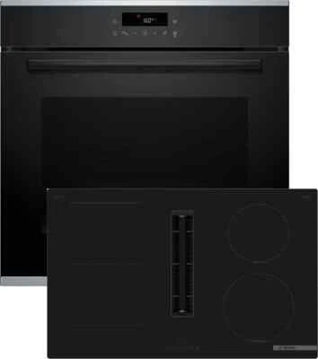 Bosch Einbau-Backofen-Set, HBA271BB3 + PVS811B16E Set HBD473FH84 - Bild 1 von 4