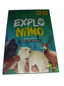 ZENAGAME Juego Francés Juegos de Sociedad Explonimo découvrons le monde des animaux - Imagen 1 de 4