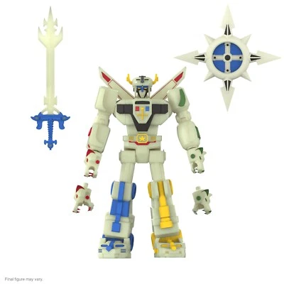 Voltron Defender of Universe Ultimates! Boneco Voltron Lightning Glow da Super 7 - Imagem 1 de 3