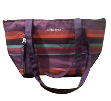 Cooler Bag Arctic Zone Insulated Tote Striped 8 Can Lunch Beach