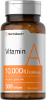  Vitamin A 10000 IU | 300 Softgels | Premium Non-GMO, Gluten Free | by Horbaach