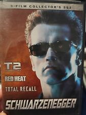 Schwarzenegger 3 Film Collector's Set DVD Red Heat/T2/Total Recall