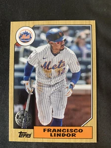 2022 Topps Series 1 - 1987 Topps 35th Anniversary Francisco Lindor #T87-85 - Picture 1 of 2