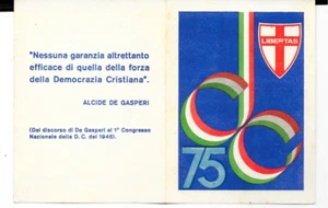 1975 - CHRISTDEMOKRATIE - LIBERTAS DC 75 - 7907620 - AMINTORE FANFANI - Bild 1 von 1