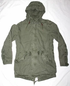 VINTAGE MILITARY STYLE FISHTAIL PARKA - Picture 1 of 5