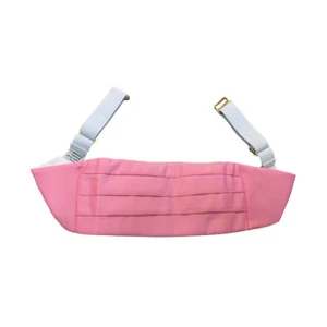 Mens Cummerbund Bright Pink NEW Formal Wedding Prom - Picture 1 of 1