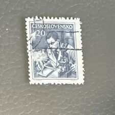 Vintage Ceskoslovensko 20 stamp