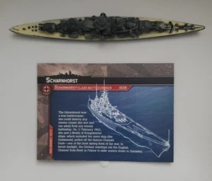 Acorazado Scharnhorst Eje y Aliados Guerra en el Mar #40/64 - Imagen 1 de 2