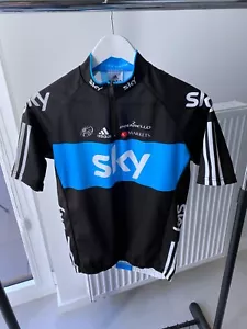 Camiseta Adidas Ciclismo 2012 Ciclismo Sky Team Hecha en Italia Camiseta Adultos Hombres Talla M - Imagen 1 de 10