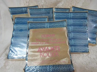Rodillos de malla de plástico vintage CONAIR Avanti - 1" - Lote de 7 cajas - Italia - SELLADOS Foto 1 de 4