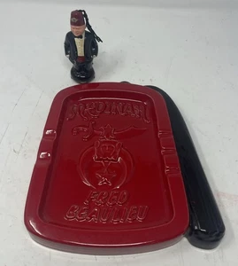 Vintage 1960’s Medinah Shriners Imperial Council Glas Aschenbecher - Chicago - Bild 1 von 6