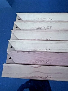 Vintage Grumbacher 27" Wooden Stretcher Bars Lot of 6 Canvas Frames - Picture 1 of 4