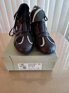 Zephwear Baseball Shoes / Spikes Size 8 Black White New With Box - Picture 1 of 23
